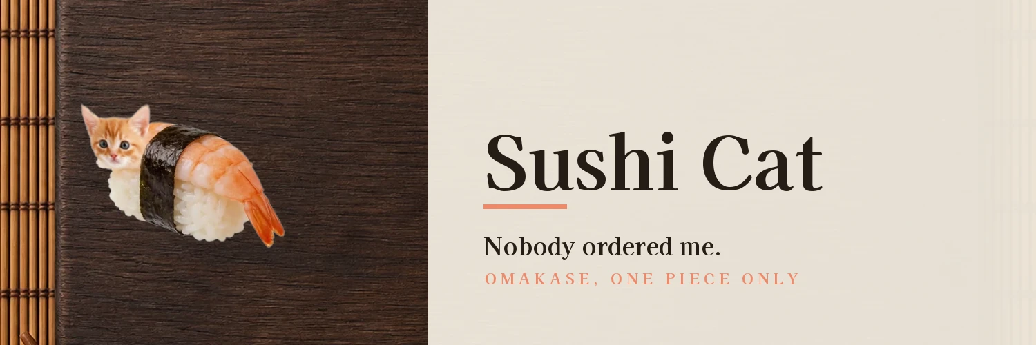 Sushi Cat banner